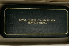 RUC Service Medal Case